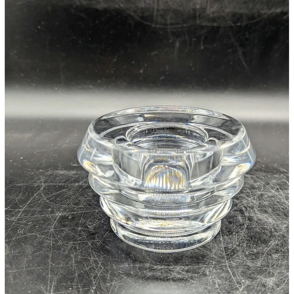Lenox Ovations Radiance Clear Glass Votive Candle Holder 3